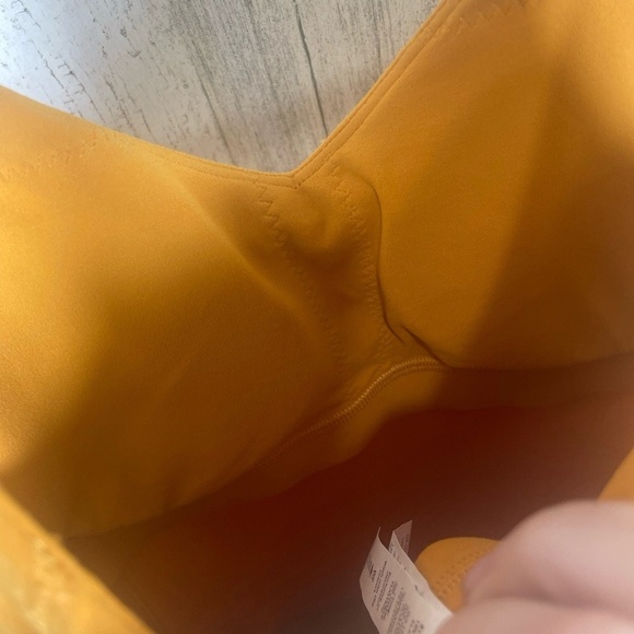 NWT Lululemon Align 8” Bodysuit Onesie size 4 Autumn Orange Nulu Yoga Activewear - Picture 6 of 9